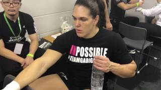 Gabi Garcia bastidores rizin2 parte 1 [upl. by Acinorav]