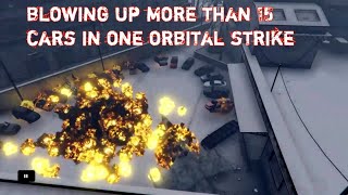 GTA 5  Orbital cannon vs Car meet [upl. by Eidnas]