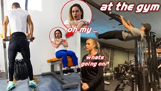 Scaring Girls at the Gym with Calisthenics 2022 [upl. by Dinah741]