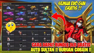 CARA MENDAPATKAN SEMUA BUNDLE OLD GRATIS  KODE MAP CRAFTLAND BUNDLE OLD  Garena Free Fire [upl. by Olenta]