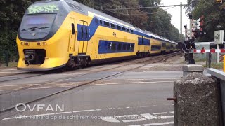 VIRM keihard op de schijfrem voor station DriebergenZeist [upl. by Imefulo323]