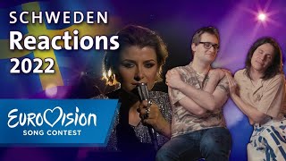 Cornelia Jakobs  quotHold Me Closerquot  Schweden  Reactions  Eurovision Song Contest 2022  NDR [upl. by Daley806]