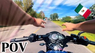 MOTORCYCLE ￼POV IN MEXICO [upl. by Akcirret]