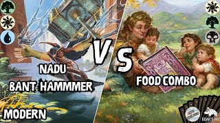 Nadu Bant Hammer VS Samwise Food Combo MTG Modern [upl. by Alaric]