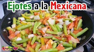 ✅EJOTES A LA MEXICANA 🇲🇽 comidasrapidasyfacilesdehacer mihogardulcehogar ejotesalamexicana [upl. by Aivatco]