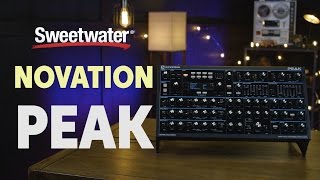 Novation PEAK Polyphonic Synthesizer Demo [upl. by Vokay855]