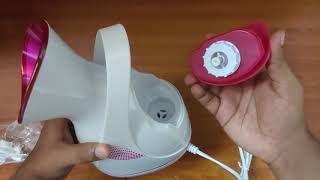 HealthSense NanoCure Medical Steamer Inhaler Vaporizer with NanoIonic Unboxing and Review [upl. by Iralam]