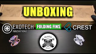 EXOTECH FOLDING FINS UNBOXING DISCOVERING EXCELLENCE [upl. by Neff]