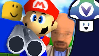 Vinesauce Vinny  Super Mario 64 scROM Pack Reloaded [upl. by Atiuqehs353]