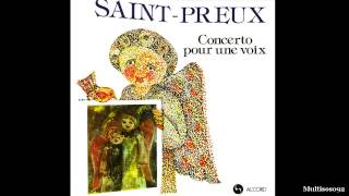 SaintPreux  Concerto Pour Une Voix 1969  Concerto Pour Elle [upl. by Onairelav]