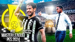 PRIMEIRO PASSO RUMO À ELITE DO FUTEBOL  Master Liga PES 2 [upl. by Eiramac]