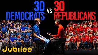 60 Republicans vs Democrats Debate the 2024 Election  Middle Ground [upl. by Lamprey]