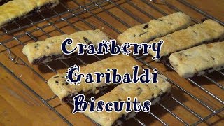 Garibaldi type biscuits with cranberry [upl. by Dodwell]