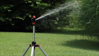 Claber Impact Sprinkler on Metal Tripod Product Guide [upl. by Itin]