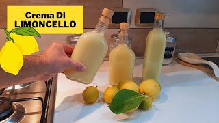 Crema Di LIMONCELLO Fatto In Casa [upl. by Akeihsal]