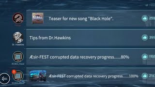 Cytus II ÆsirFEST corrupted data recovery progress100 Story [upl. by Dnalloh]