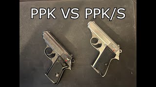 The Differences Between the Walther PPK and PPKS [upl. by Nnyre]