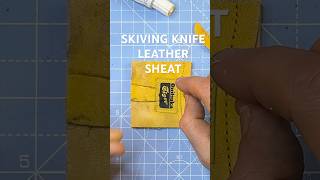 DIY  Skiving Leather Knife  Watch the Full Video httpsyoutubevI8RooeDlyo diy shorts [upl. by Pietra]