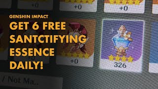 6 FREE Sanctifying Essence Daily  Artifact Investigation Route V50 [upl. by Ailyn]