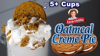 Anabolic Oatmeal CREAM PIE Protein Ice Cream  5 Cups  Low Calorie High Protein Dessert [upl. by Aneba]