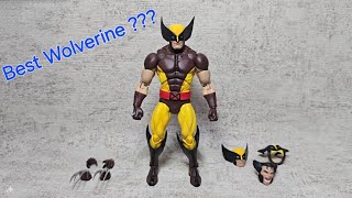 Mafex Wolverine Brown Suit Action Figure Review [upl. by Buskus644]