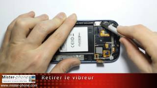 Samsung Galaxy S3 changer ecran LCD vitre tactile chassis Tutoriel HD 1080p [upl. by Eugenius]