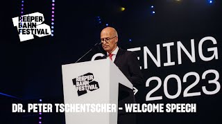 Dr Peter Tschentscher  Welcome Speech  Reeperbahn Festival Opening Show 2023 [upl. by Gnoix]