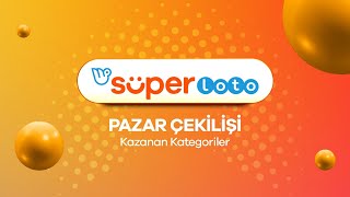 Süper Loto 17 Kasım 2024 Çekilişi No 138  Kazanan Kategoriler [upl. by Griffie364]