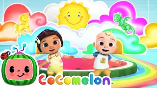 Jello Color Dance  Dance Party  CoComelon Nursery Rhymes amp Kids Songs [upl. by Esertap]