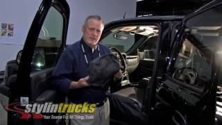 CoverCraft SeatSaver Seat Cover Install at StylinTruckscom [upl. by Adgam717]