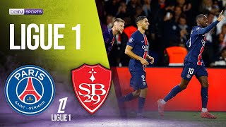 PSG vs Stade Brest  LIGUE 1 HIGHLIGHTS  091424  beIN SPORTS USA [upl. by Maxine780]