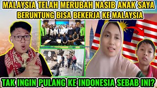 SAYA MERASA BERUNTUNG BISA BEKERJA KE MALAYSIA❗KALAU PULANG KE INDO GIMANA NASIB SEKOLAH ANAK SAYA❓ [upl. by Laktasic]