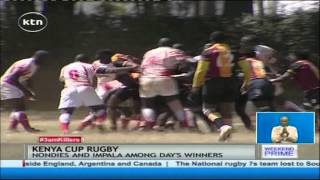 KENYA CUP RUGBY KCB RFC dispatches Strathmore Leos [upl. by Lagasse]