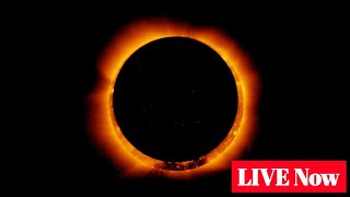 solar eclipse live 2024  solar eclipse 2024  solar eclipse solar eclipse live today [upl. by Akibma]