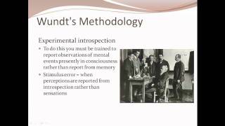 Wundt and the Founding of Psychology [upl. by Aldis]