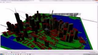 Converting OpenStreetMap XML data amp rendering with WebGL in 3D [upl. by Rosenkranz]