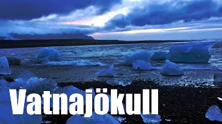 Vatnajokull National Park Iceland  the largest glacier in Europe [upl. by Itnahs]