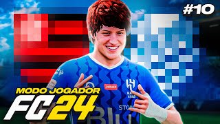 QUEREM ME LEVAR PARA O BRASIL  MODO CARREIRA JOGADOR FC 24  Parte 10 [upl. by Nywrad]