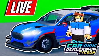 NEW DRIFT UPDATE PLUS LIMITED MUSTANG IN CAR DEALERSHIP TYCOON [upl. by Derriey879]