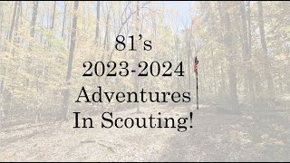 Hatboro Troops 81 Adventures 20232024 [upl. by Peatroy907]