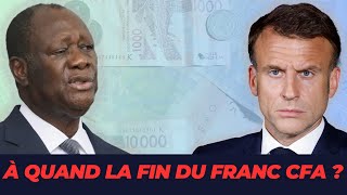 Toujours pas de monnaie commune À quand la fin du Franc CFA [upl. by Casar941]