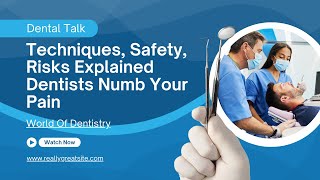 Master Dental Anesthesia Techniques Safety amp Risks Explained  Dentists Numb Your Pain [upl. by Athalla]