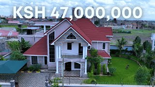 Inside Ksh47000000 5 bedroom sold mansion with a mini golfcourse housetour in kahawasukari [upl. by Pinchas131]