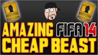 AMAZING CHEAP BEAST FIFA 14 ULTIMATE TEAM [upl. by Barbur]