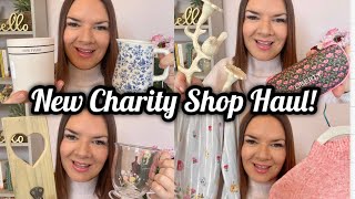 Charity Shop Haul  Thrift Haul  Thrifted Home Decor  Kate McCabe [upl. by Flemings585]