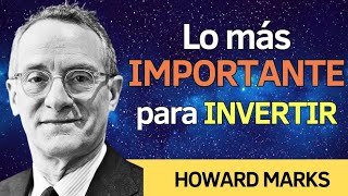 Lo más IMPORTANTE para INVERTIR con SENTIDO COMUN  Howard Marks  AUDIOLIBRO [upl. by Anatsirhc]