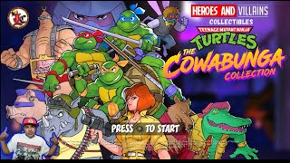 PLAY amp CHAT  BEATING HYPER STONE HEIST  TMNT  THE COWABUNGA COLLECTION [upl. by Mehala]