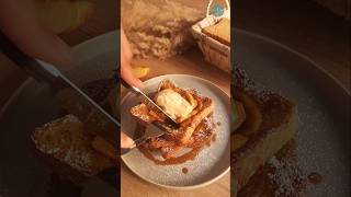 The Easiest Apple French Toast Recipe food cooking fallrecipes frenchtoast apple toast [upl. by Wong937]