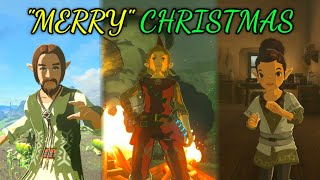 Santa TERRORIZES Hateno Village  Zelda Tears of the Kingdom [upl. by Creath]