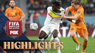 Senegal vs Netherlands Highlights  2022 FIFA World Cup [upl. by Eidderf]